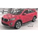 Can Otomotiv KISO.48.1390 пороги алюминиевые (Brillant) KIA Sorento Prime (2015-) (черн/нерж)