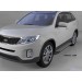 Can Otomotiv KISO.51.1388 пороги алюминиевые (Sapphire Silver) KIA Sorento (2012-)