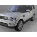 Can Otomotiv LADI.48.1489 пороги алюминиевые (Brillant) Land Rover Discovery 4 (2010-) (черн/нерж)