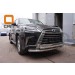 Can Otomotiv LE57.33.1574 защита переднего бампера Lexus LX570 (2015-) (двойная) d76/60