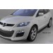 Can Otomotiv MACX.54.1974 пороги алюминиевые (Sapphire Black) Mazda CX7 (2011-)