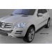 Can Otomotiv MEMK.54.1728 пороги алюминиевые (Sapphire Black) Mercedes ML W164 (2006-2011)