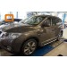 Can Otomotiv NIPA.48.5047 пороги алюминиевые (Brillant) Nissan Pathfinder (2014-) (черн/нерж)