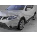 Can Otomotiv NIQ2.48.2083 пороги алюминиевые (Brillant) Nissan Qashqai +2 (2009-2014) (серебр)