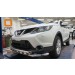 Can Otomotiv NIQA.33.2082 защита переднего бампера Nissan Qashqai (2014-) (Shark) d60/60 (сборка Англия)
