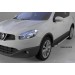 Can Otomotiv NIQA.48.2079 пороги алюминиевые (Brillant) Nissan Qashqai (2006-2014) (черн/нерж)