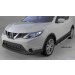 Can Otomotiv NIQA.48.2181 пороги алюминиевые (Brillant) Nissan Qashqai (2014-) (черн/нерж)