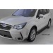 Can Otomotiv SUFO.54.2207 пороги алюминиевые (Sapphire Black) Subaru Forester (2013-)
