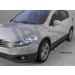 Can Otomotiv SUSX.48.4211 пороги алюминиевые (Brillant) Suzuki Sх4 (2014-) (черн/нерж)