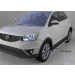Can Otomotiv SYAC.48.0216 пороги алюминиевые (Brillant) SsangYong Actyon (2011-/2013-) (черн/нерж)