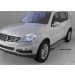 Can Otomotiv SYRE.51.4096 пороги алюминиевые (Sapphire Silver) SsangYong Rexton (2012-) (только для 4WD)