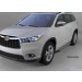 Can Otomotiv TOHI.51.2502 пороги алюминиевые (Sapphire Silver) Toyota Highlander (Тойота Хайлендер) (2014-)