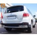Can Otomotiv TOHI.53.4151 защита заднего бампера Toyota Highlander (2010-2013) (одинарная с уголками) d 60/42