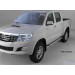 Can Otomotiv TOHL.48.3425 пороги алюминиевые (Brillant) Toyota HiLux (2012-2015) (серебр)