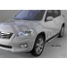 Can Otomotiv TOR4.48.0461 пороги алюминиевые (Brillant) Toyota RAV4 (короткая база) (2006-2013) (черн/нерж)