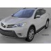 Can Otomotiv TOR4.48.0471 пороги алюминиевые (Brillant) Toyota RAV4 (2013-/ 2015-) (черн/нерж) силовой крепеж
