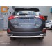 Can Otomotiv TOR4.53.3572 защита заднего бампера Toyota RAV4 (2013- 2015) (одинарная с уголками) d 60/42
