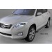 Can Otomotiv TOR4.57.0460 пороги алюминиевые (Topaz) Toyota RAV4 (короткая база) (2006-2013)