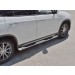 Руссталь BV5T-0027041 пороги труба d76 с накладкой (вариант 1) на Brilliance V5 2014-