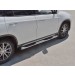 Руссталь BV5T-0027042 пороги труба d76 с накладкой (вариант 2) на Brilliance V5 2014-