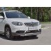 Руссталь BV5Z-002697 защита переднего бампера d42 секции на Brilliance V5 2014-