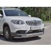 Руссталь BV5Z-002698 защита переднего бампера d42 секции-d42 секции на Brilliance V5 2014-