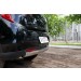 Руссталь C4Z-000558 защита заднего бампера d75х42 овал на Citroen C-4 Aircross 2012-