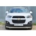 Руссталь CAPZ-001741 защита переднего бампера d63 (секции) на Chevrolet Captiva 2013-