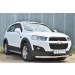 Руссталь CAPZ-001741 защита переднего бампера d63 (секции) на Chevrolet Captiva 2013-