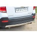 Руссталь CAPZ-001755 защита заднего бампера d75х42(дуга) на Chevrolet Captiva 2013-