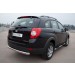 Руссталь CHCT-0008293 пороги труба d76 с накладками (вариант 3) на Chevrolet Captiva 2011-2013