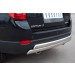 Руссталь CHCZ-000837 защита заднего бампера 75х42/75х42 овалы на Chevrolet Captiva 2011-2013