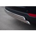 Руссталь CHCZ-000837 защита заднего бампера 75х42/75х42 овалы на Chevrolet Captiva 2011-2013
