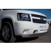 Руссталь CTHZ-000929 защита переднего бампера d75/42х75/42 овалы на Chevrolet Tahoe 2012-