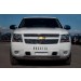 Руссталь CTHZ-000929 защита переднего бампера d75/42х75/42 овалы на Chevrolet Tahoe 2012-