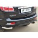Руссталь CTRZ-001517 защита заднего бампера уголки d63 (секции) на Chevrolet Trailblazer 2012-
