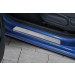 Руссталь DTMID14-03 накладки на пороги (нерж., шлиф., надпись) на Datsun mi-DO 2014-