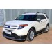 Руссталь FET-0013132 пороги труба d76 с накладкой (вариант 2) на Ford Explorer 2012-