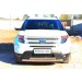 Руссталь FEZ-001311 защита переднего бампера d75х42/75х42 овал (дуга) на Ford Explorer 2012-