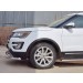 Руссталь FEZ-002656 защита переднего бампера d63 дуга-d63 уголки+клыки на Ford Explorer 2016-