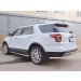 Руссталь FEZ-002666 защита заднего бампера уголки d63 секции на Ford Explorer 2016-