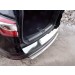 Руссталь FGN-002607 накладка на задний бампер (лист нерж зеркальный) на Ford Kuga 2016-