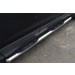 Руссталь FGT-0013811 пороги труба d76 с накладкой (вариант 1) на Ford Kuga 2013-