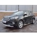 Руссталь FGT-0026021 пороги труба d76 с накладкой (вариант 1) на Ford Kuga 2016-