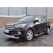 Руссталь FGT-0026022 пороги труба d76 с накладкой (вариант 2) на Ford Kuga 2016-