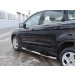 Руссталь FGT-0026023 пороги труба d76 с накладкой (вариант 3) на Ford Kuga 2016-