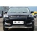 Руссталь FGZ-001377 защита переднего бампера d63 (секции) d63 (дуга) на Ford Kuga 2013-