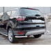 Руссталь FGZ-002606 защита заднего бампера уголки d63 секции на Ford Kuga 2016-