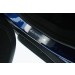 Руссталь FRESP14-03 накладки на пороги (нерж., шлиф., надпись) на Ford Ecosport 2014-