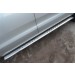 Руссталь FRO-001299 пороги труба d120x60 с проступью на Ford Ranger 2011-